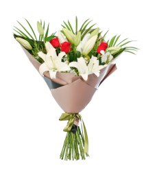 Antalya Kırmızı gül ve Lilyum Buketi teslimatı lara yada muratpaşa farketmeksizin siparişiniz hemen 